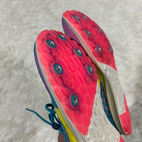 Nike ZOOM RIVAL XC 'ORACLE AQUA PINK Track Running Shoes NEW Size 5.5 - Picture 6 of 10